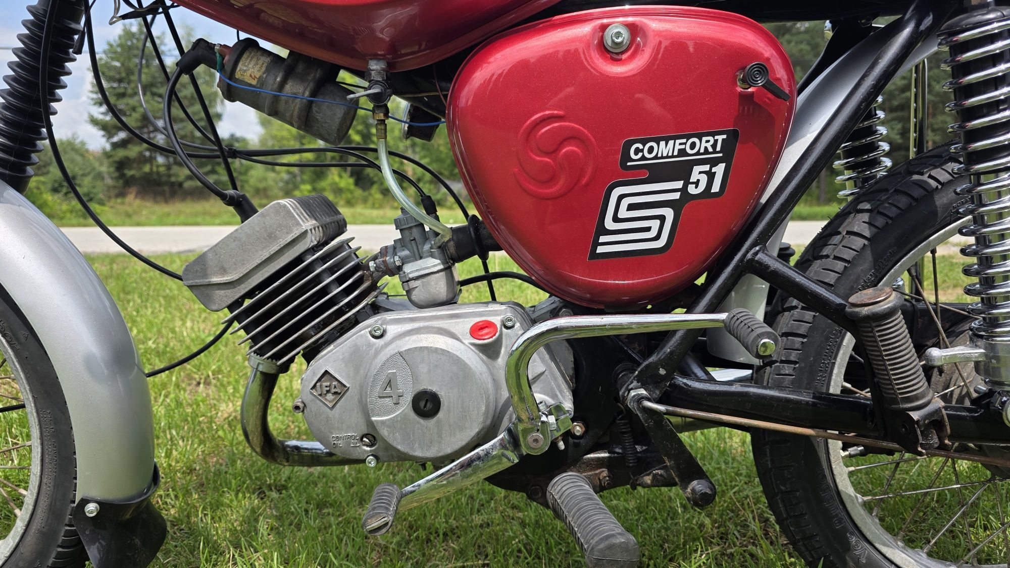 Simson s51 4 biegowy 87r zarejestrowany w Polsce Transport ladny  s51