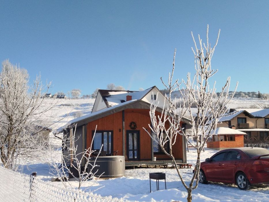 Котедж, житло в Карпатах, Славське, Волосянці із вуличним СПА