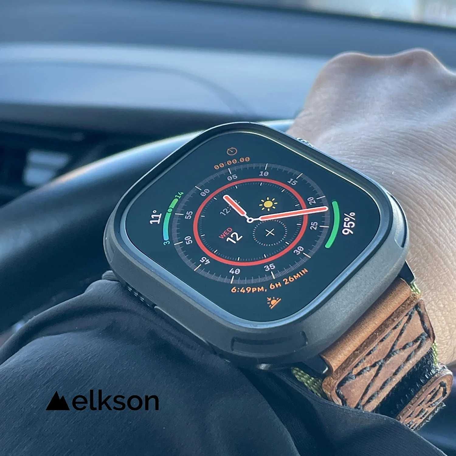 Чехол со стеклом elkson Rugged Чехол для Apple Watch Ultra 2 / 1