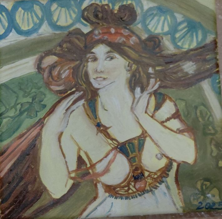 Obrazy olejne ręcznie malowane, akty.