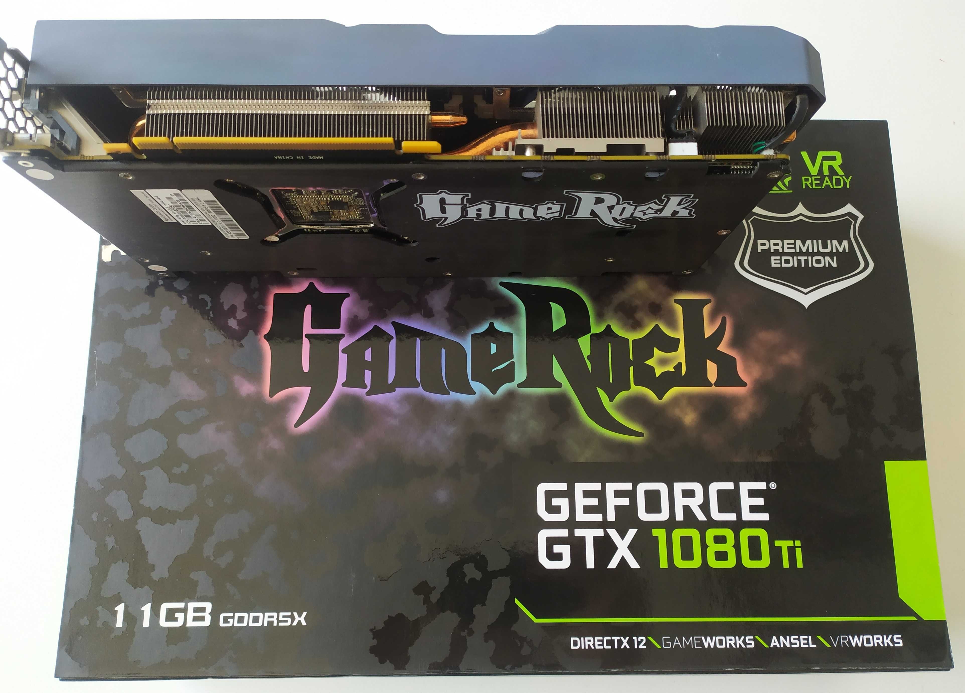 Відеокарта Palit GTX 1080TI GameRock Premium 11GB Видеокартa