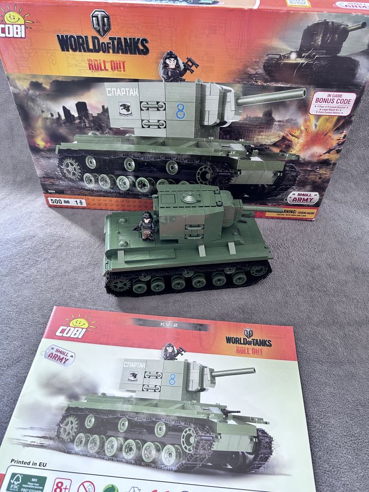Klocki cobi 3004 czołg KV-2 cobiJ181