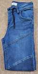 Calças de ganga ajustáveis na cintura cor azul Denim Co.