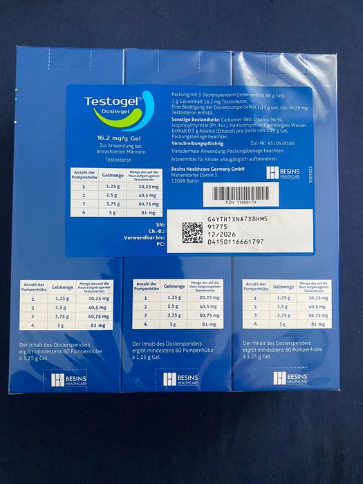 Тестостерон гель