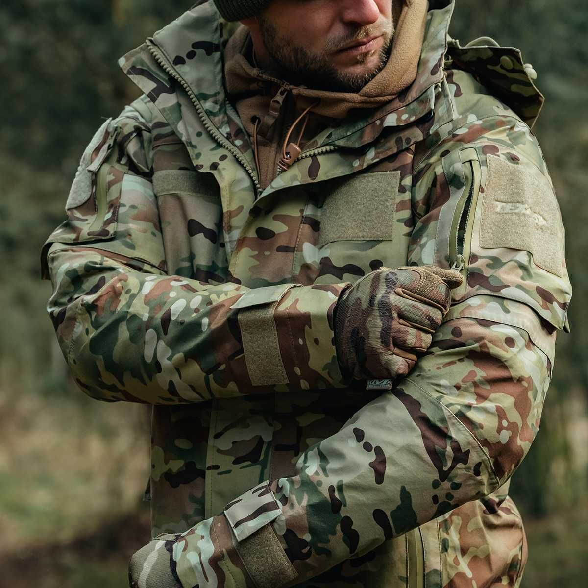 Куртка мембранная дождевик  ECWCS Texar Conger Storm-Tex Multicam