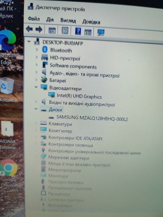 Компактний ноутбук lenovo IdeaPad 3 /i3 10 gen/12 ГБ/SSD 128/14 fullhd