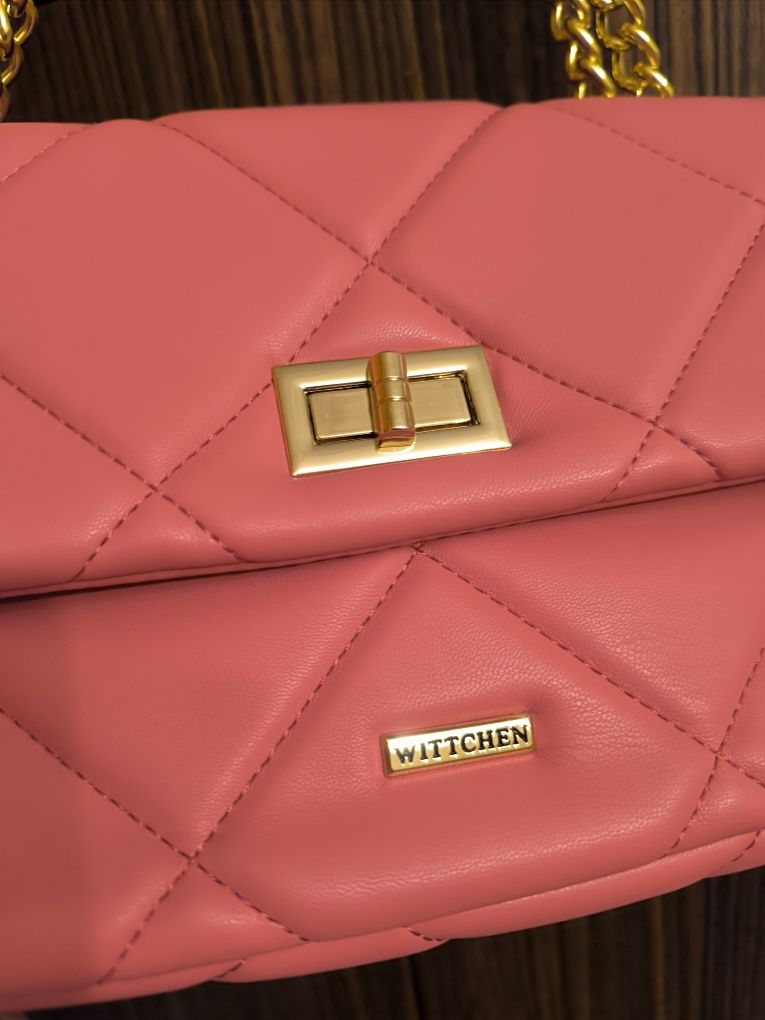Torebka damska crossbody Wittchen fuksja