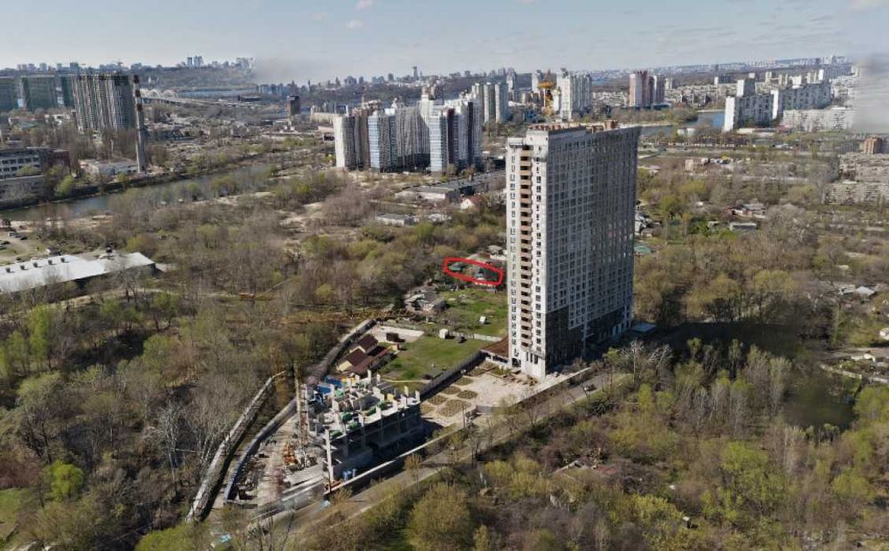 Фасад Ділянка 10 соток Будинок 94м ел Тепловозна Здолбунівська Позняки