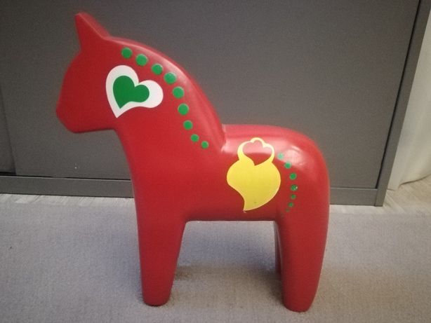 Cavalo madeira decoração