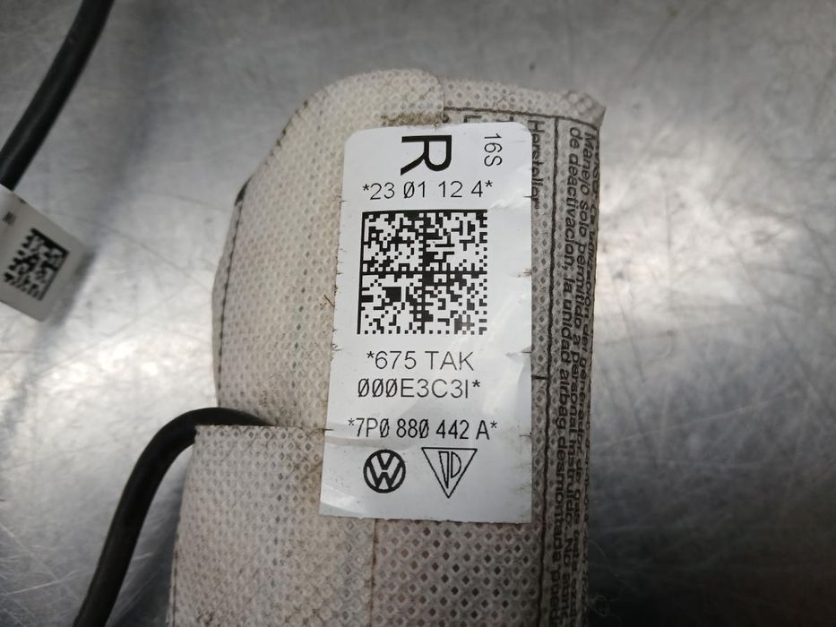 Airbag banco direito PORSCHE Cayenne (92A)