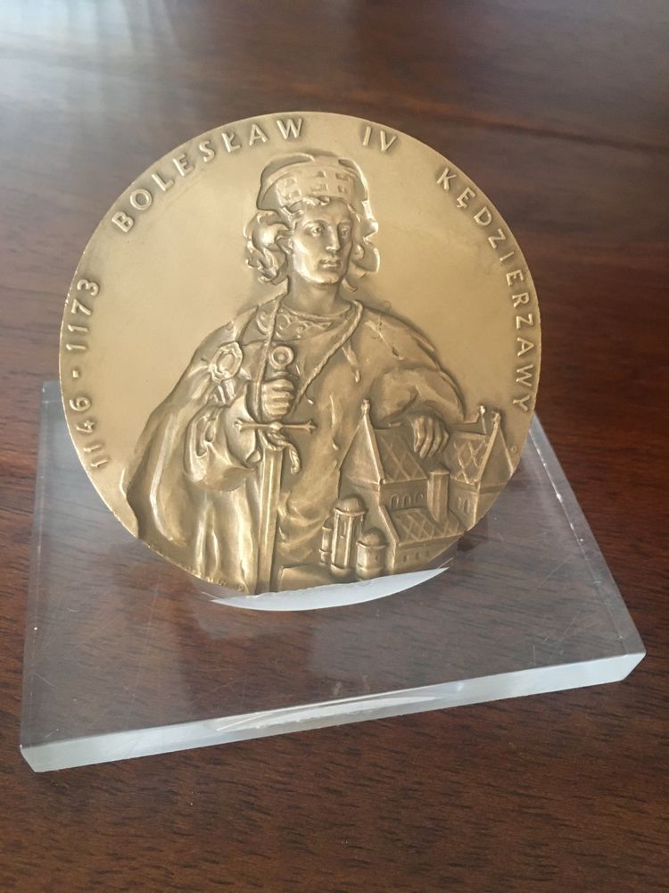 Medal kolekcjonerski Bolesław IV Kędzierzawy