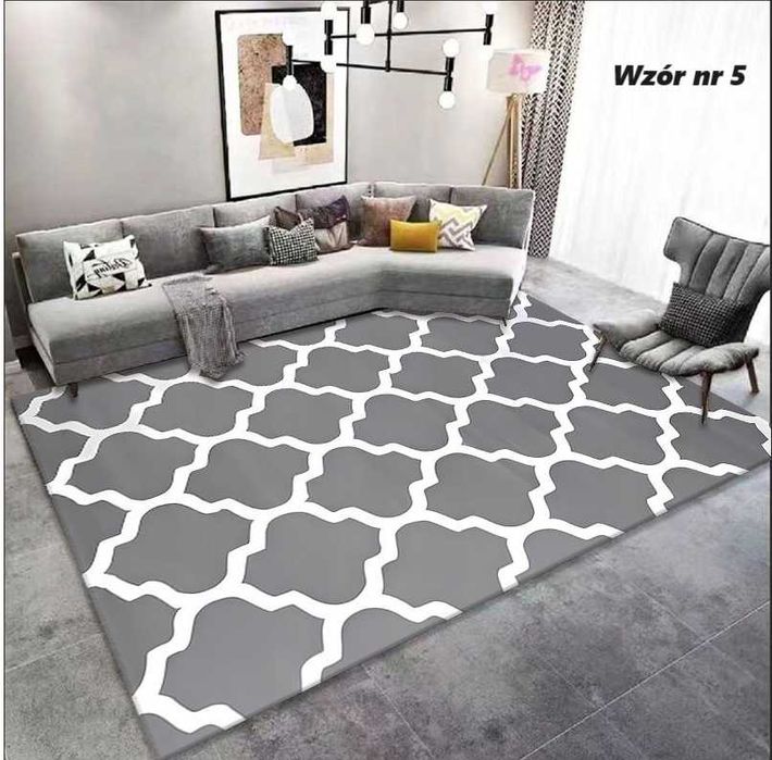Nowoczesny Dywan Do Salonu 120x170 Antypoślizgowy Loft XXL - WYPRZEDAŻ
