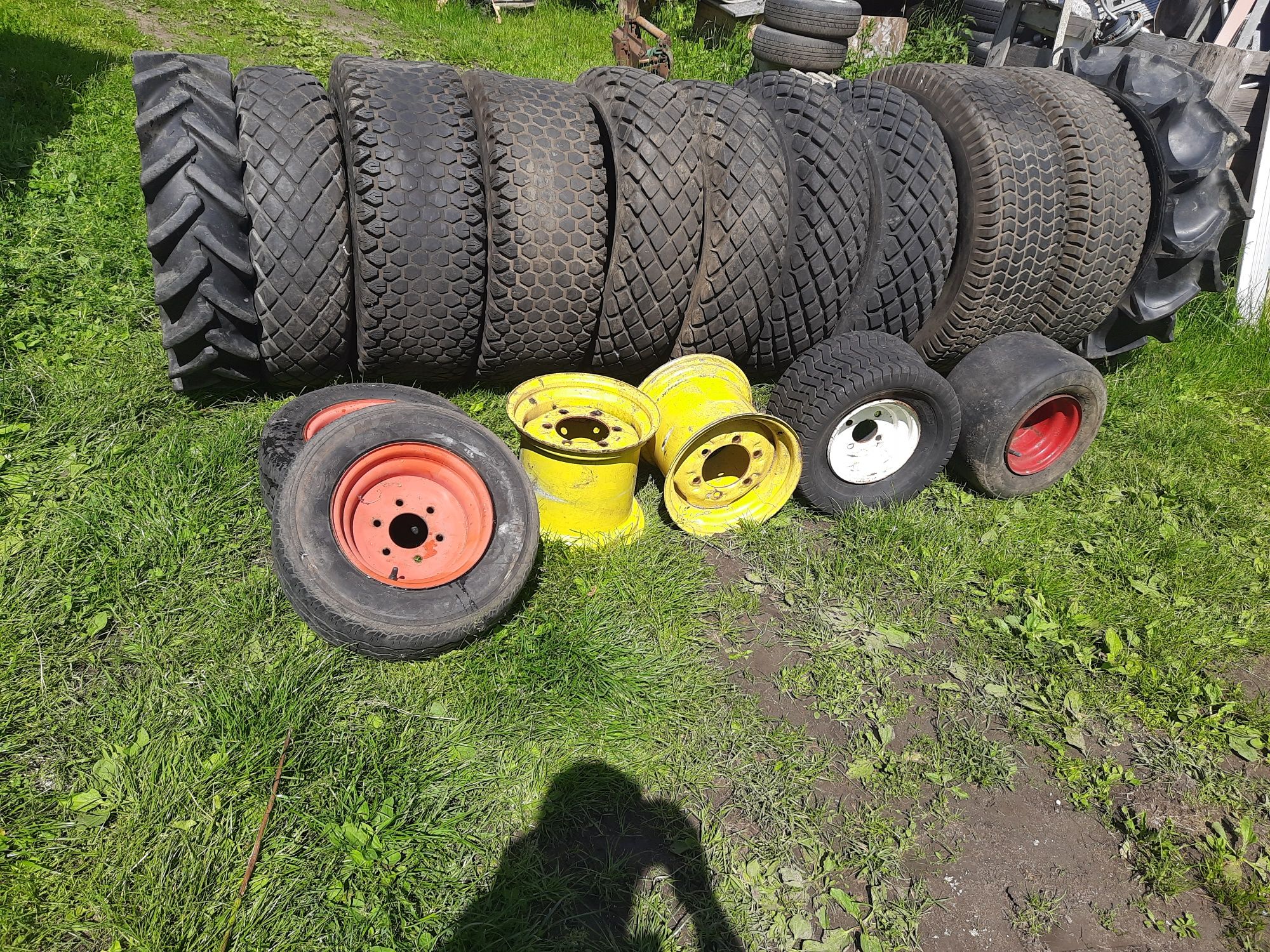 Traktorek Gutbrod 4200 hinomoto iseki kubota yanmar koła opony felga