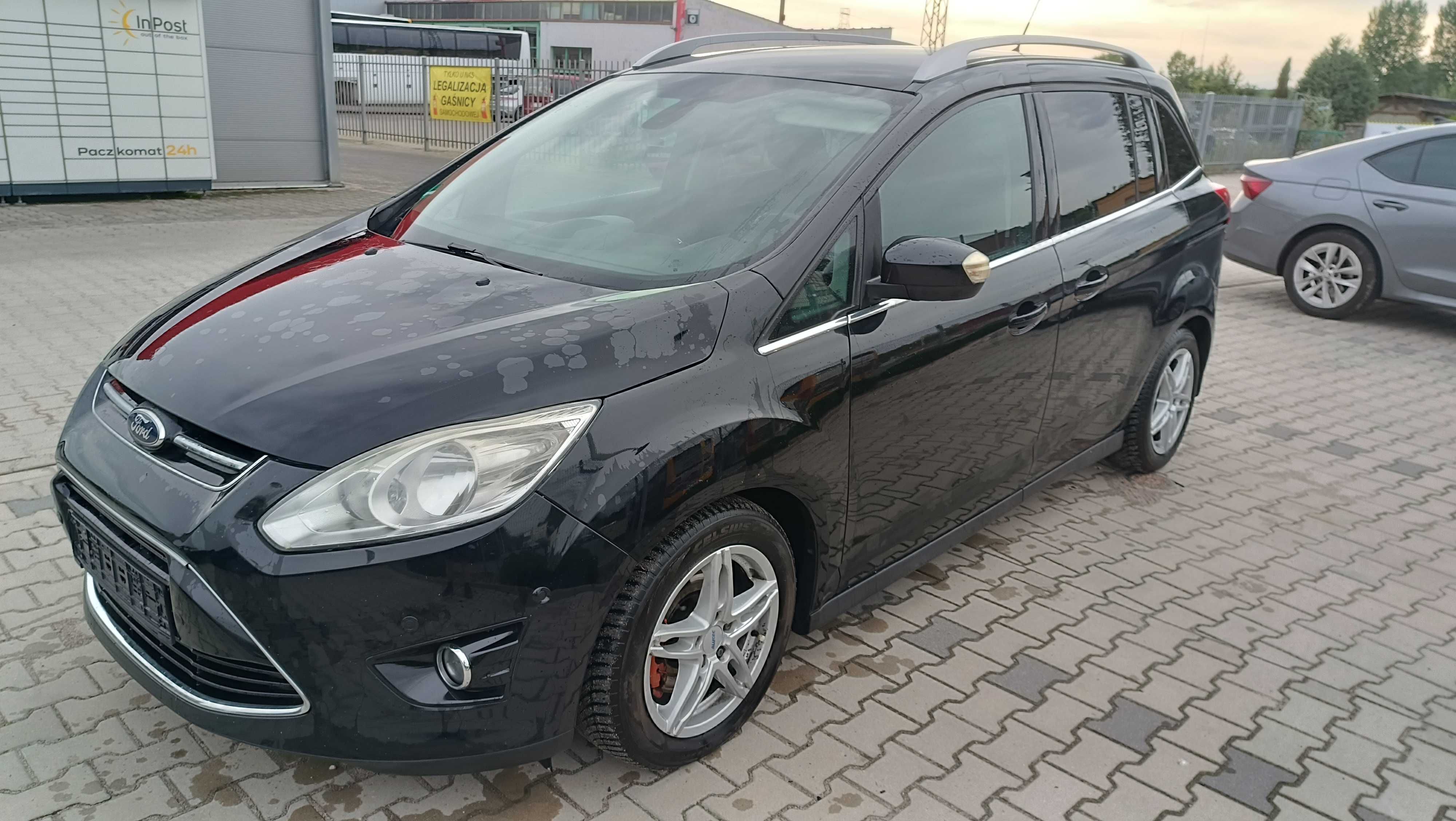 Ford Grand C-Max 2.0 Tdci Titanium 7 osób Sony Czujniki Bliss Hak 12