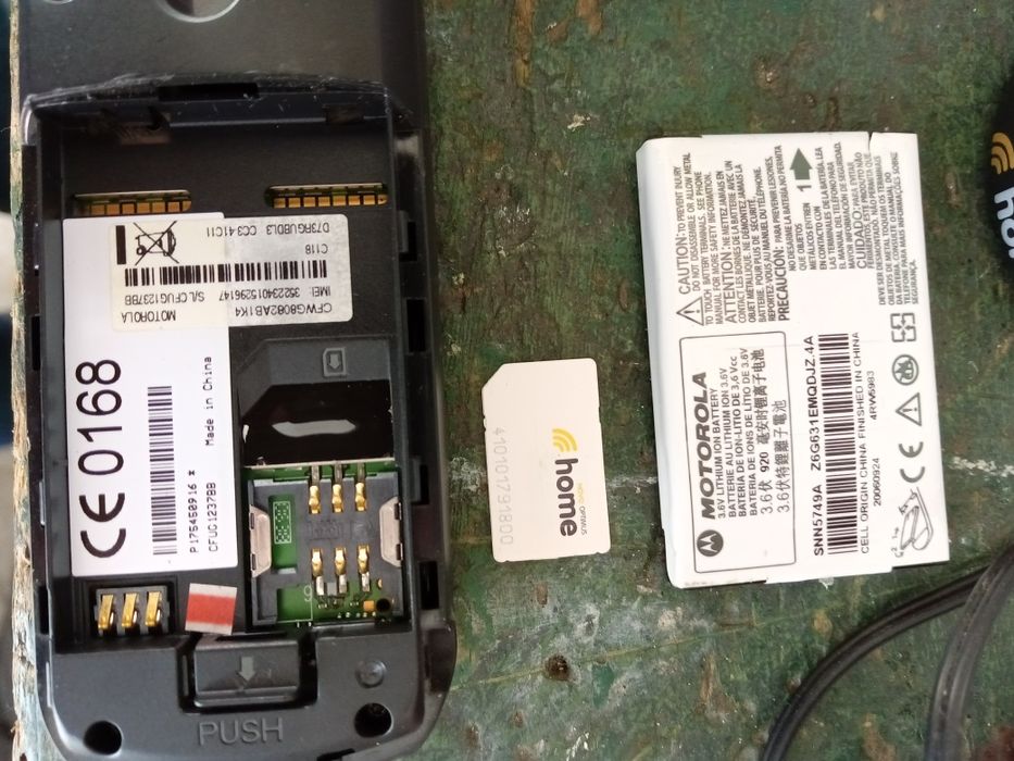 Telefone fixo portátil Motorola