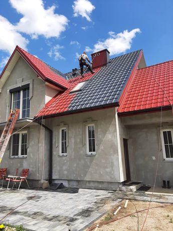 Malowanie Dachów i mycie impregnacja dachówki gontu drewnianego