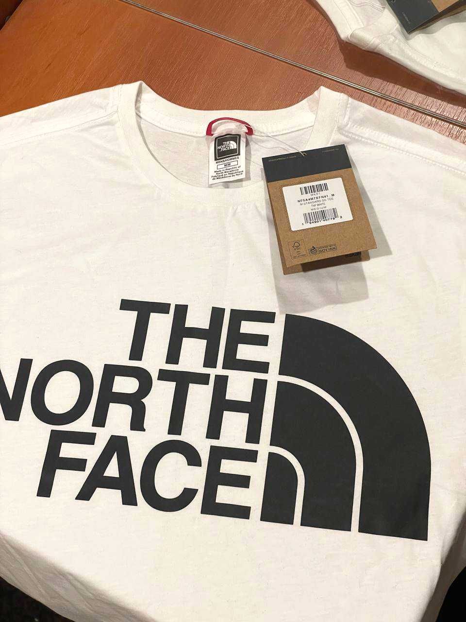 The North Face standard ss tee white nf0a4m7xfn41 футболка оригінал