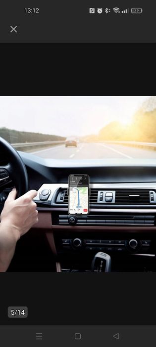 WYTRZYMAŁY STATYW Uchwyt samochodowy szybę kokpit deske telefon