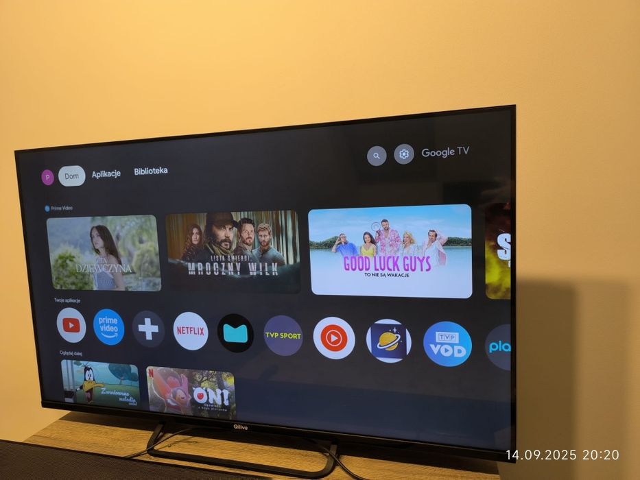 TV 4K 43cale na gwarancji led