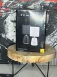 Nowa lampka abażur + drewno stojak NOWE ! lampa nocna biała czarna