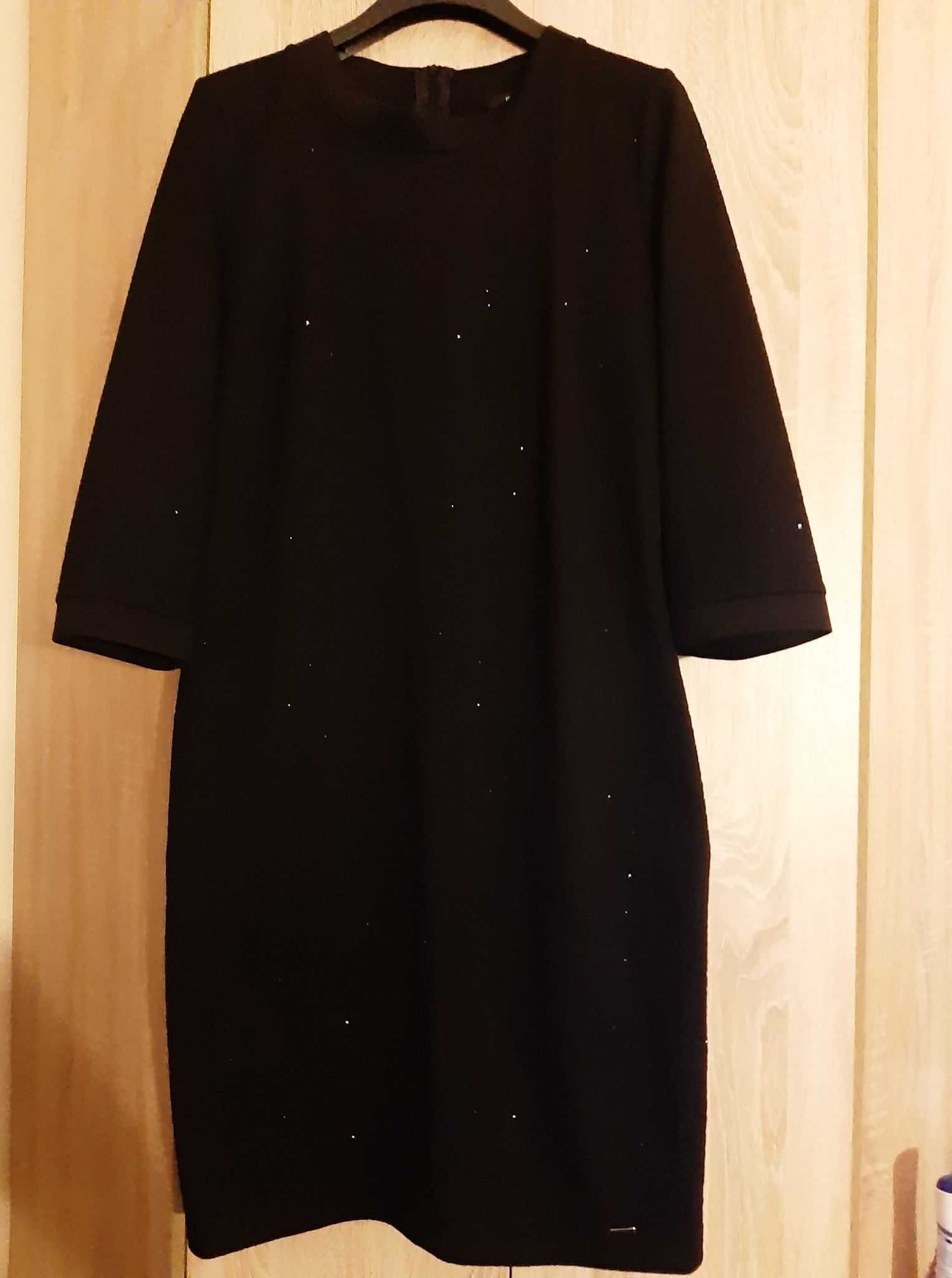 Mała czarna sukienka L  r. 40 Monnari