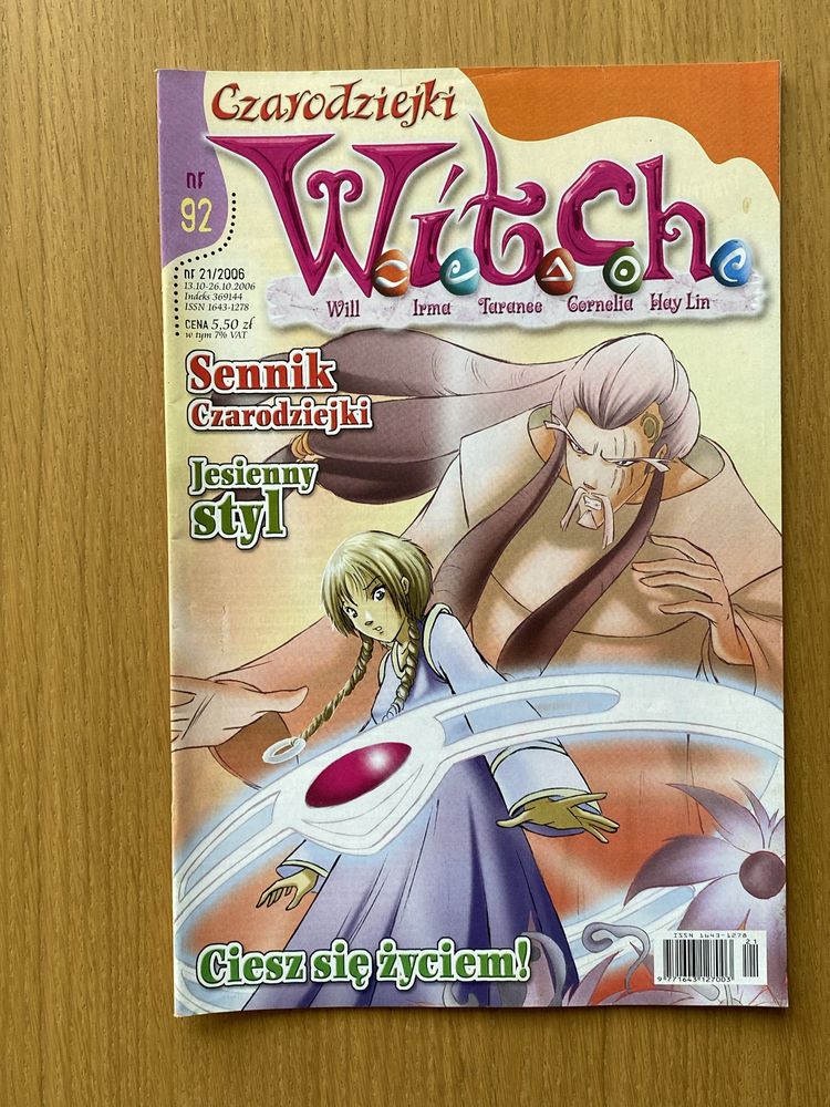 W.I.T.C.H. komiks, czasopismo, gazeta - nr 92