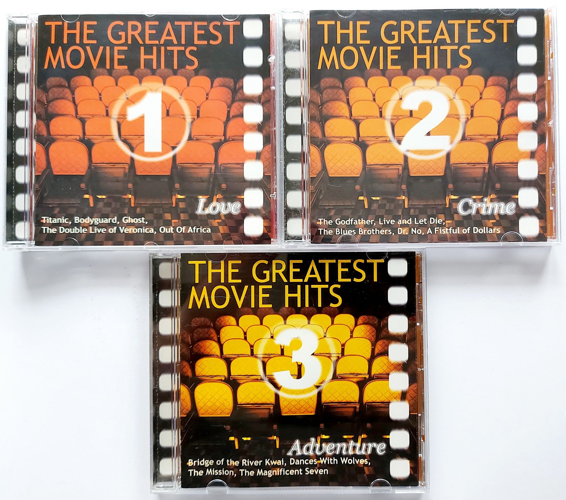 The Greatest Movie Hits 3CD Box 2000r Tina Turner Vangelis Celine Dion