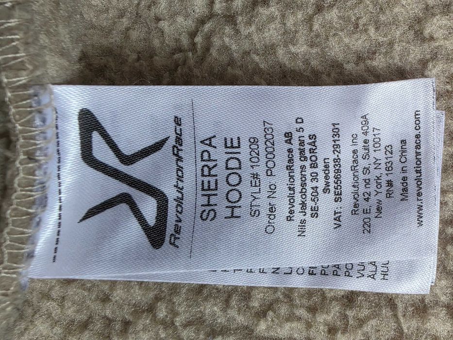 Sherpa Hoodie Men rvrc