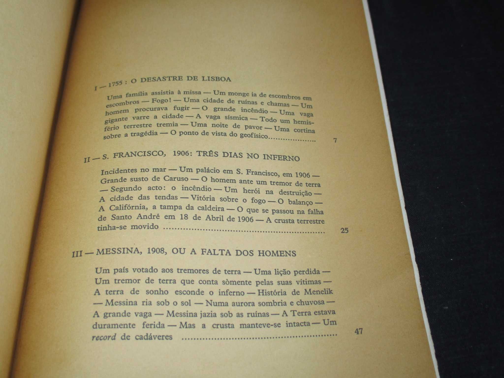 Livro Os Tremores de Terra Pierre Rousseau