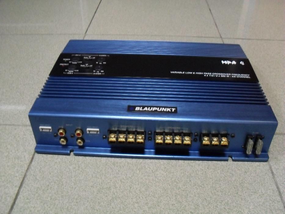 Amplificadores auto, 2x 300 W Blaupunkt