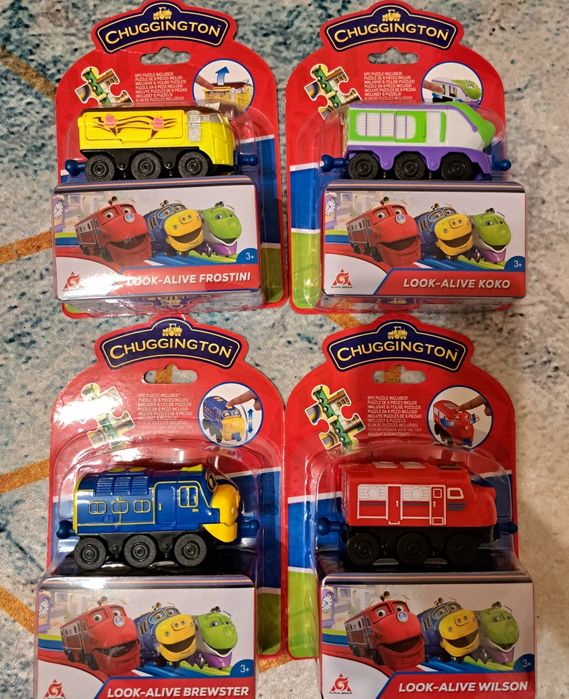 Kolekcja lokomotyw Stacyjkowo + puzzle