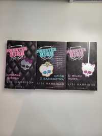 Zestaw książek "Monster High" Lisi Harrison