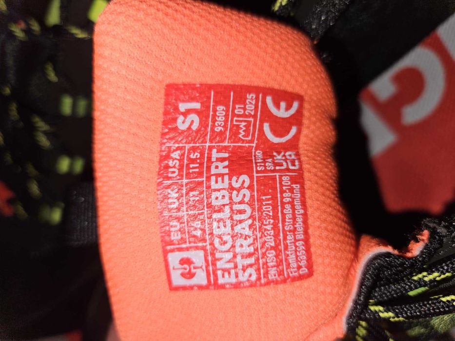 Engelbert Strauss Merak 46 - lekkie buty robocze S1 idealne na prezent