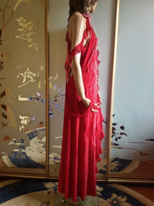 Шикарное вечернее платье, фирменное "Alchera" Турция, 48-50-52 размер