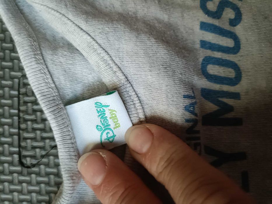 Body z długim rękawem myszka Miki Disney baby