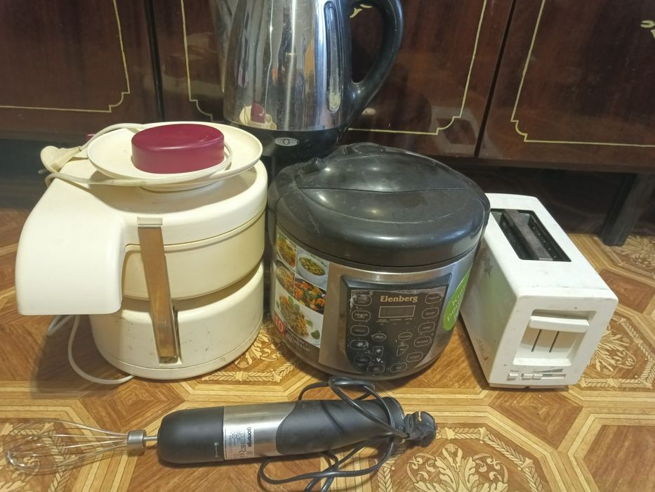 Мультиварка,соковыжималка,тостер,Элчайник