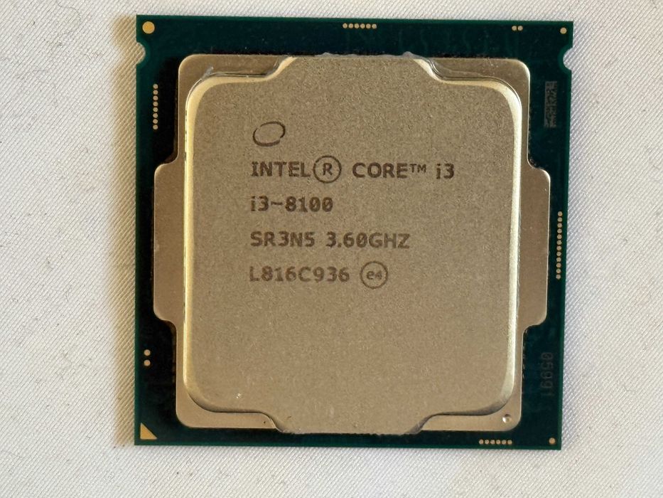 Procesor Intel Core I3 8100 4x3,6 GHz 6MB LGA 1151 + chłodzenie