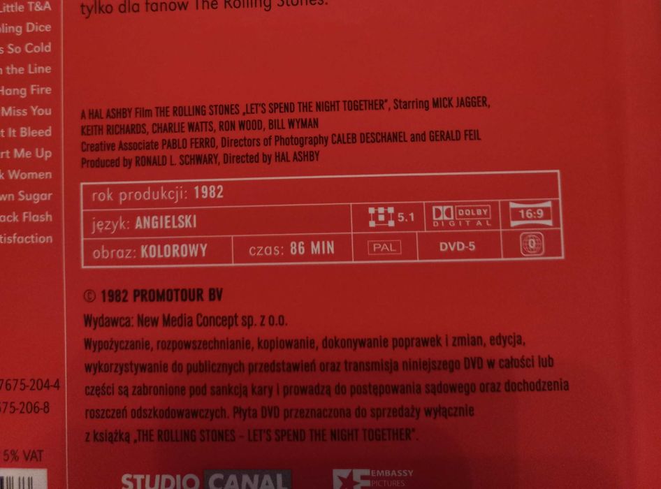 Płyty DVD kolekcja Ikony muzyki