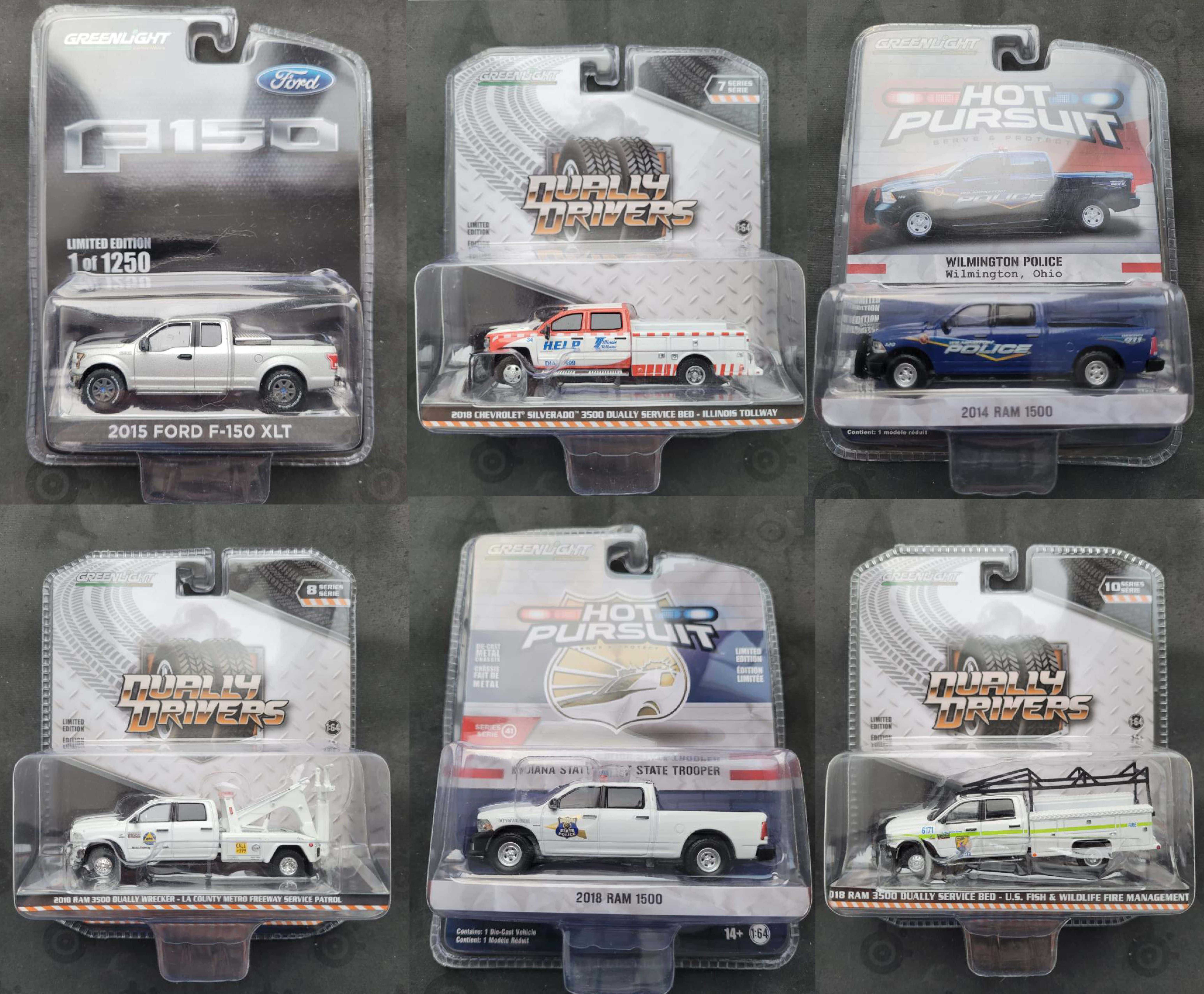 Моделі Greenlight, M2, Johnny Lightning, Hot Wheels та інші