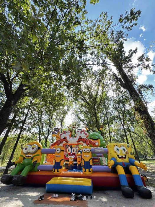 Продам батут/гірка надувна