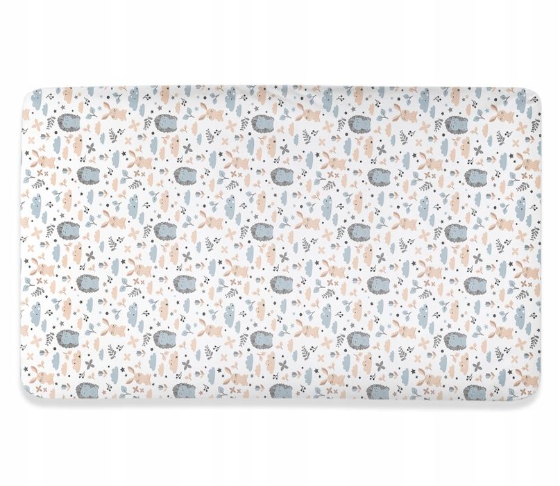 Prześcieradło Bawełniane Do Łóżeczka 160X80 Wzory!