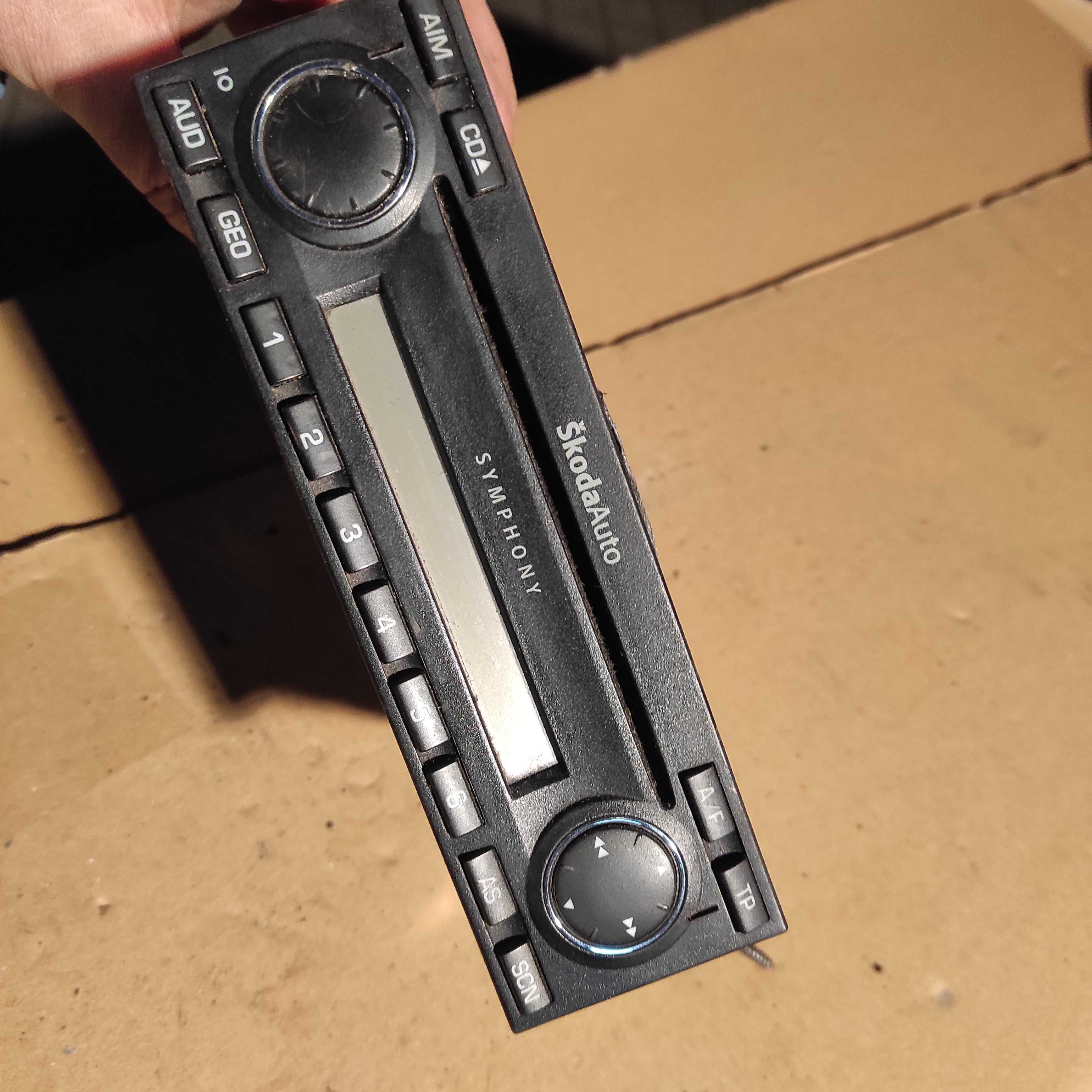 Radio CD Symphony Skoda Octavia I radioodtwarzacz RDS 1U0035,156D
