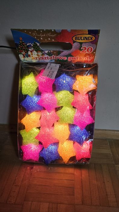 Światełka oryginalne gwiazdki