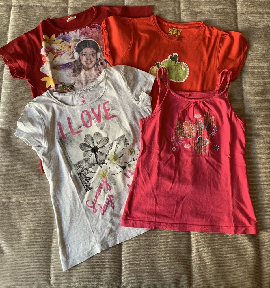 Lote de roupa menina 8 anos