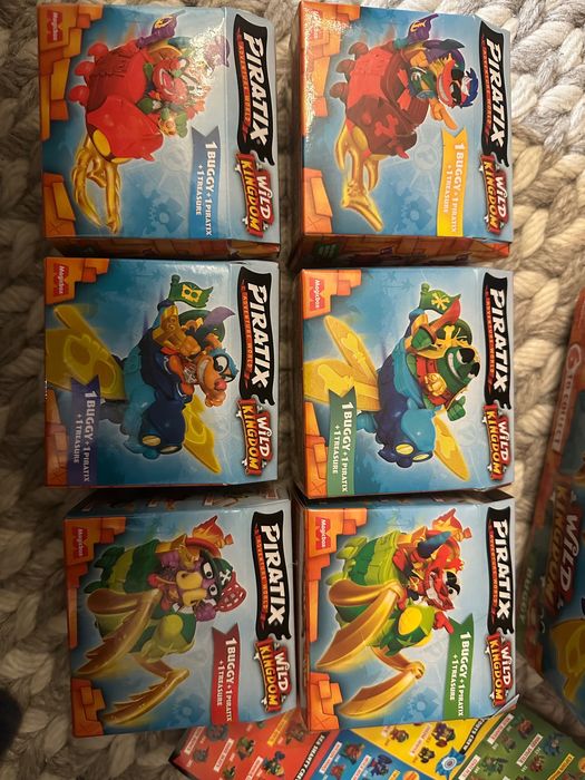 Piratix wild kingdom buggy 1 szt pojazd + figurka unikatowe zestawy