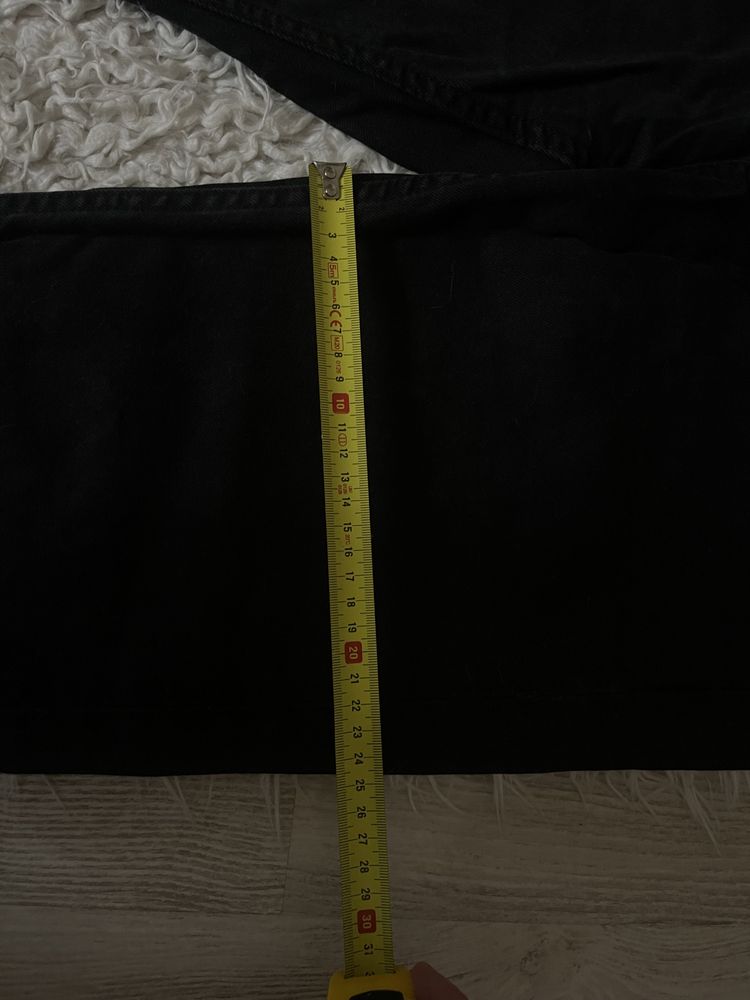 czarne meskie spodnie dressmann.com, rozmiar 42
