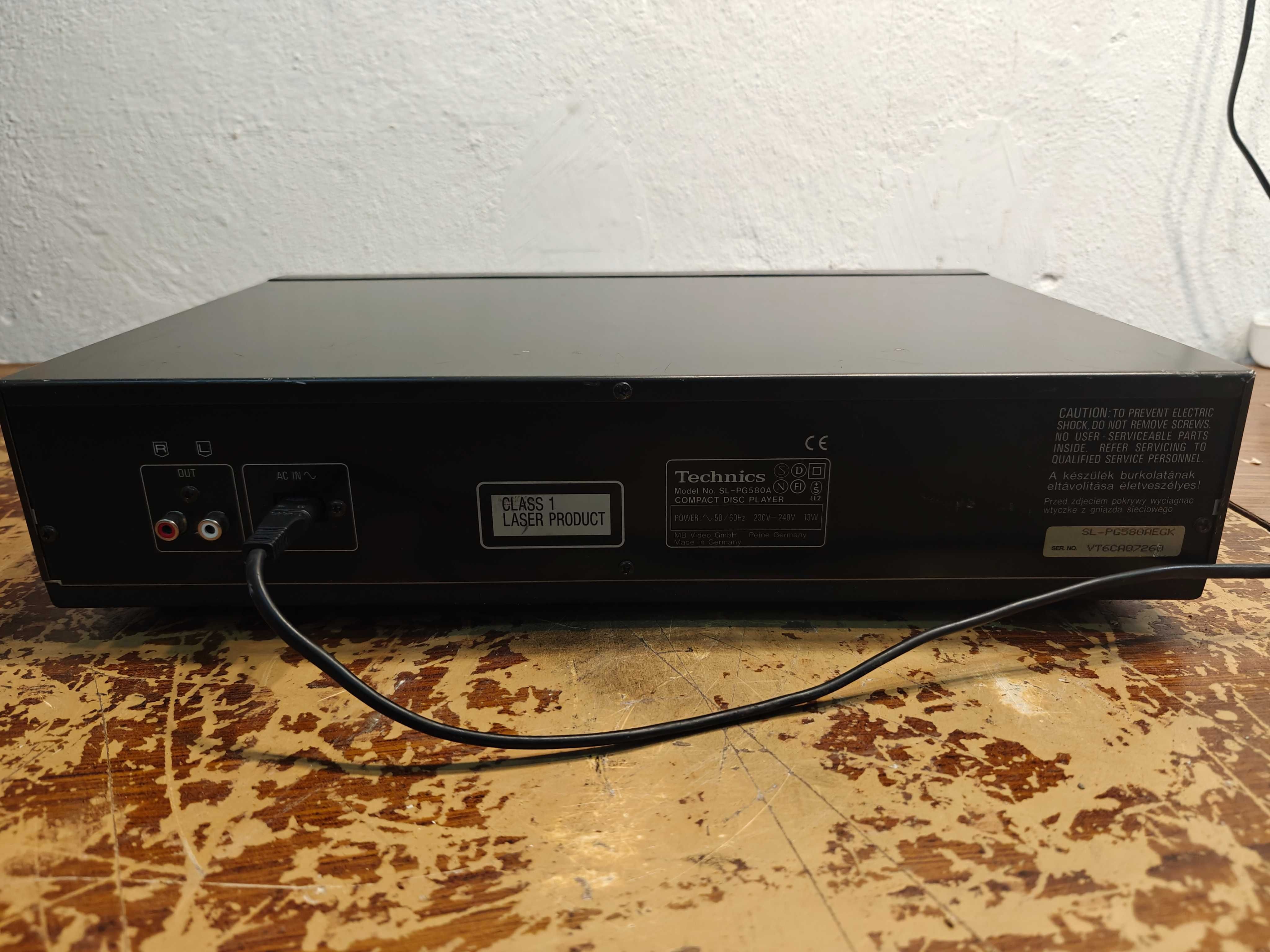 Odtwarzacz CD Technics SL-580A