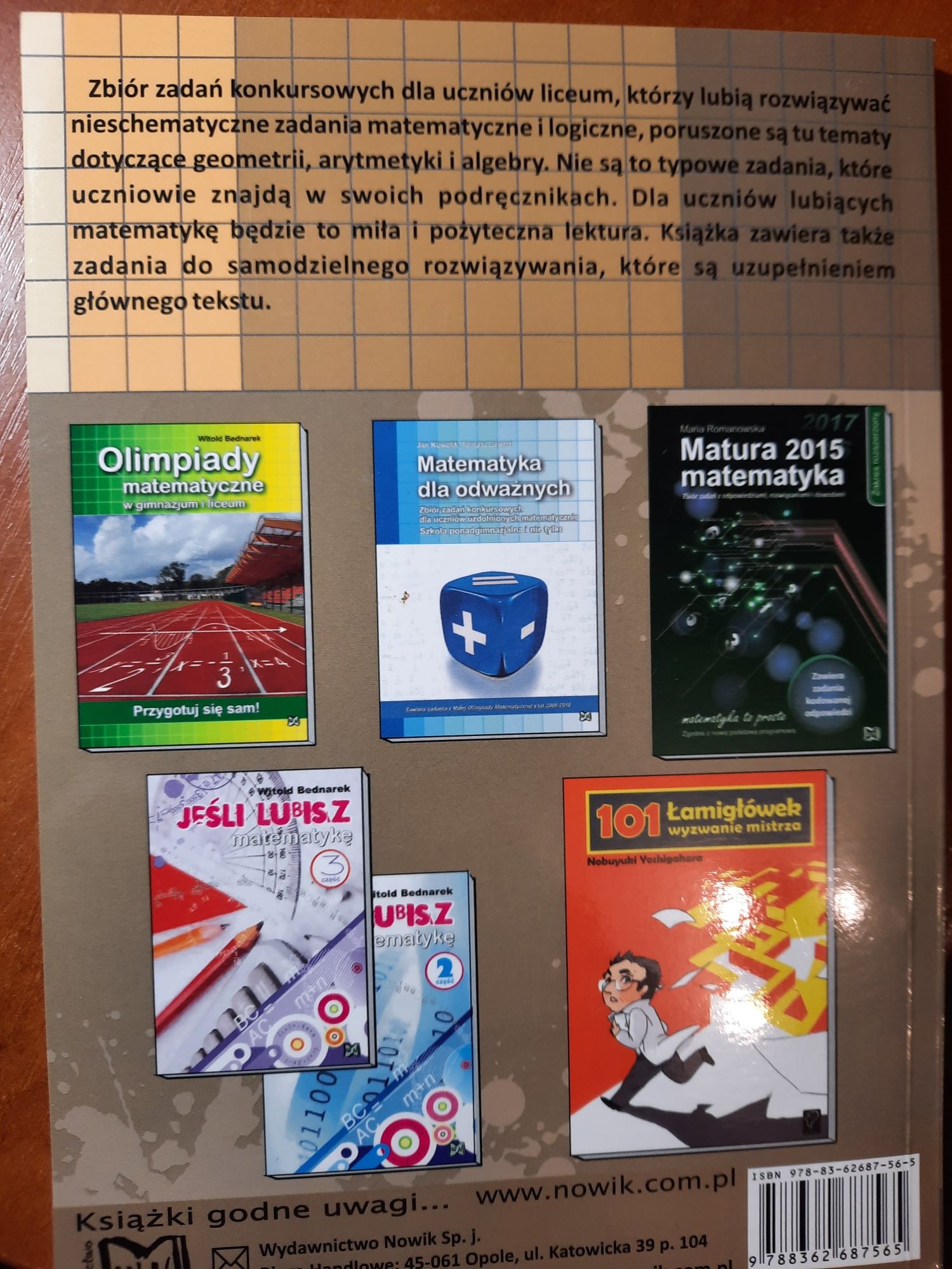Ciekawa matematyka dla liceum
