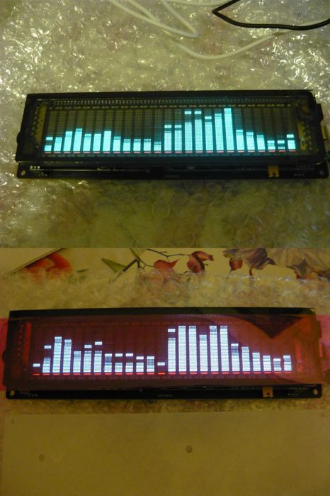 Wskaźnik Analizator audio Technics korektor Wskaźnik VFD 2515 VK 2517