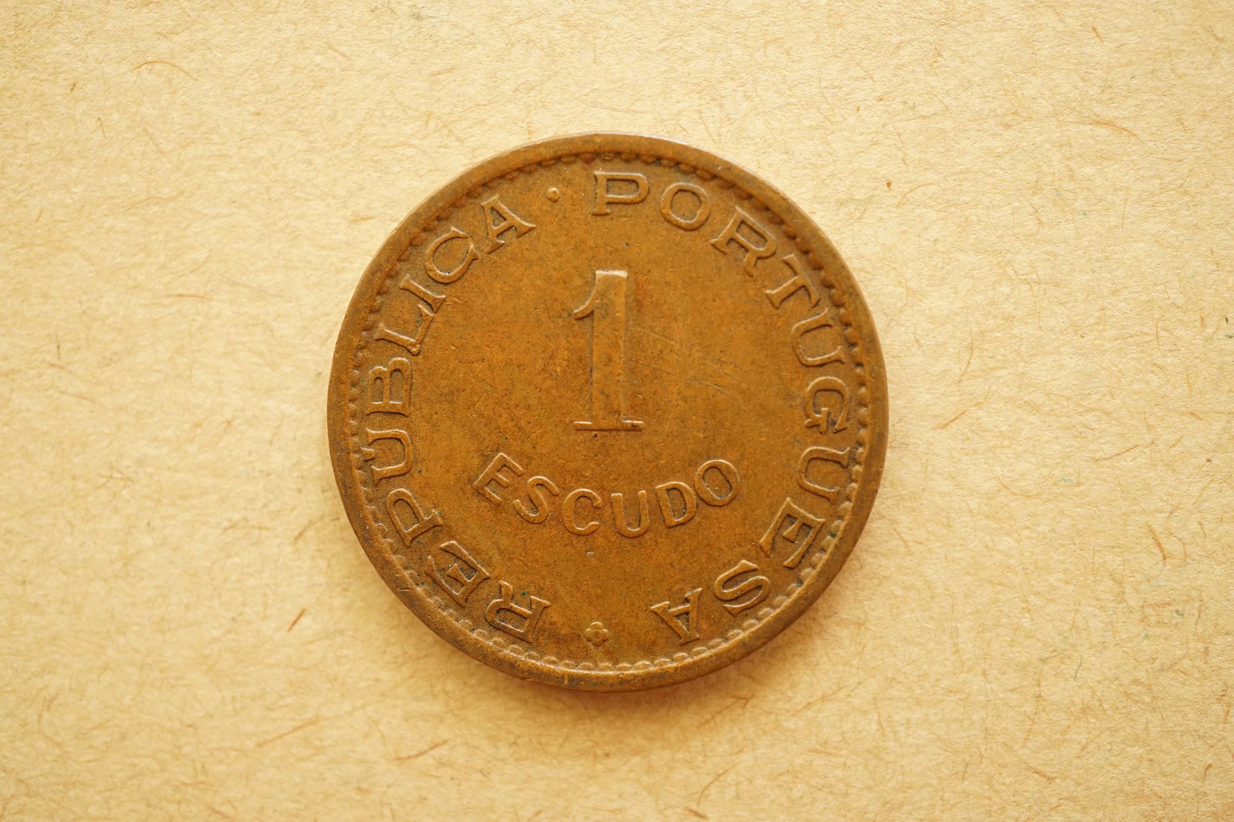 Moeda de Angola de 1 Escudo, 1963